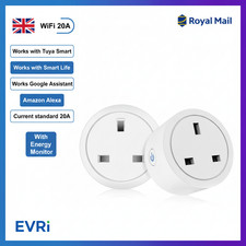 2Pcs Smart Wifi Plug Power