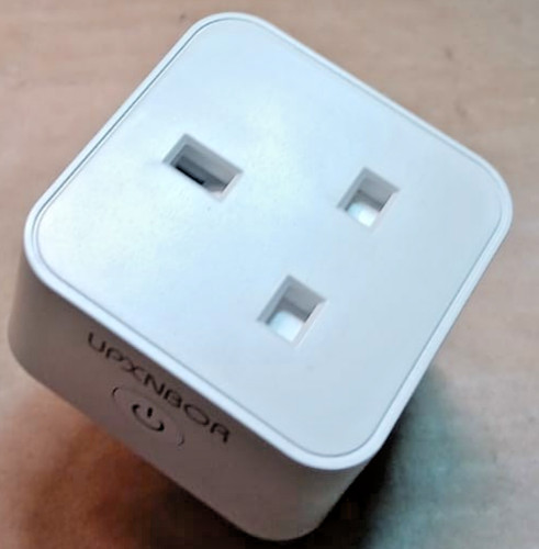 Plug socket smart with - plug,