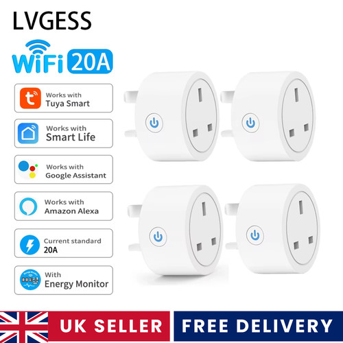 20a tuya smart wifi - 20a, uk